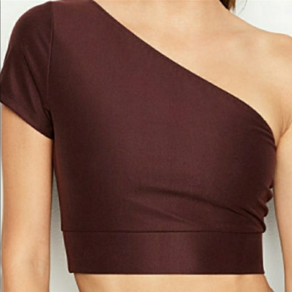 VSX SPORTS one shoulder Crop Top NWT - Picture 3 of 10
